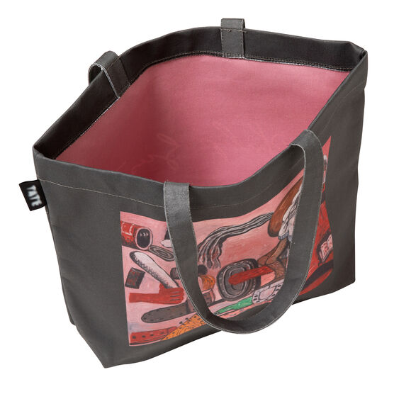 Philip Guston Legend grey tote bag
